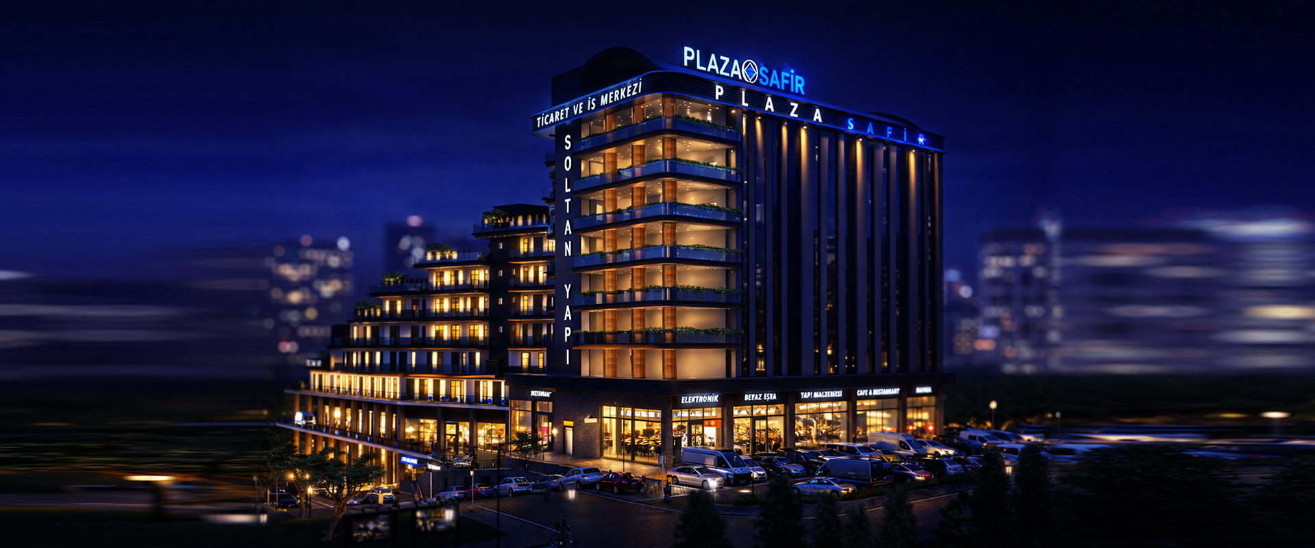 Plaza Safir dış cephe görünümü