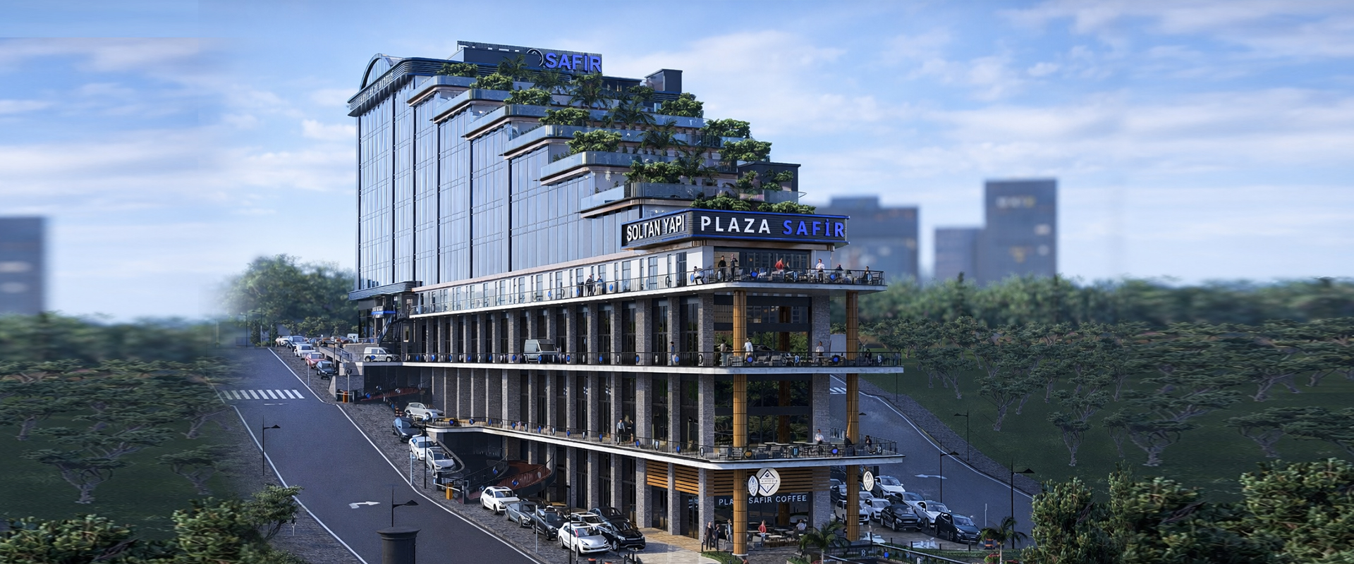 Plaza Safir modern mimari tasarım